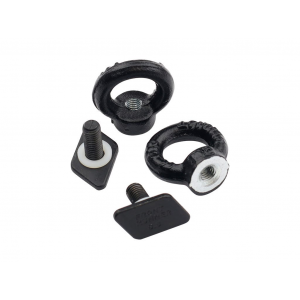 Montpellier4x4 | Front Runner Black Tie Down Rings / Eye Bolts for Tracks